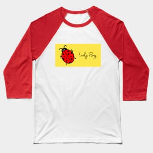 Lady Bug Baseball T-Shirt